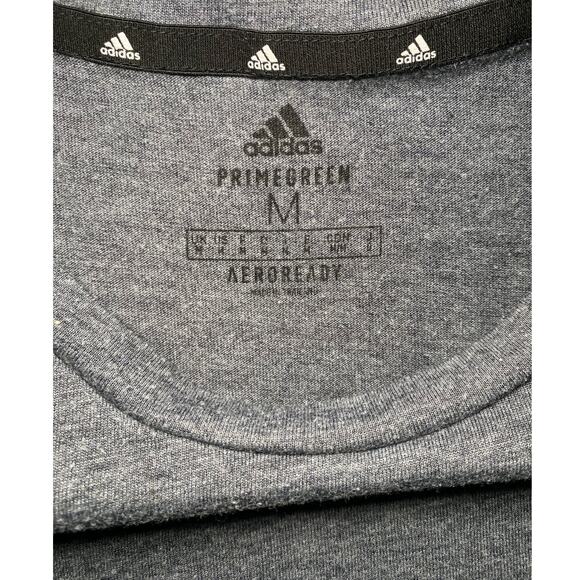 Great Condition Grey Adidas Tshirt - Mens M - Picture 2 of 7